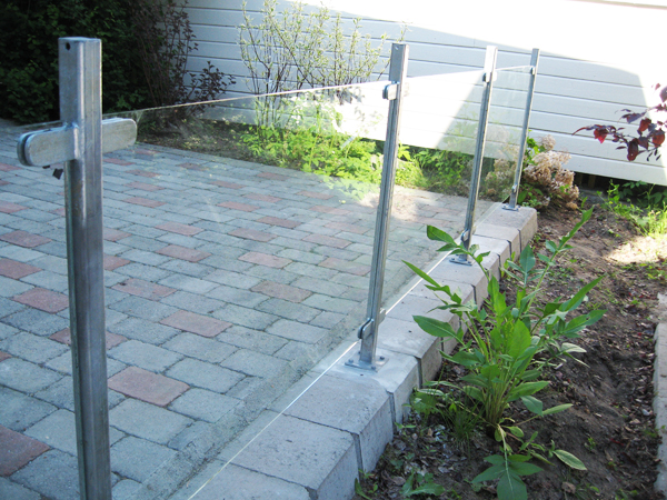 ArtSteel Norge Glassgjerde 1